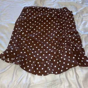 Francesca’s Polka Dot Skirt